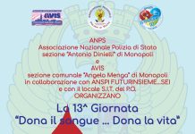 “Dona il sangue…Dona la vita”, il 12 luglio a Monopoli raccolta straordinaria
