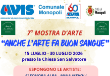 Avis, “Anche l’Arte fa buon Sangue”, domani l’inaugurazione della mostra a San Salvatore