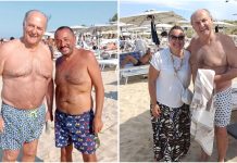 Monopoli, Gerry Scotti al Capitolo: mare, fan e relax prima del compleanno