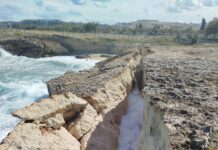Monopoli, crolla la falesia a Cala Monaci. Brescia: “Una ferita di oltre 30 metri”