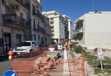 Monopoli, via Procaccia: lavori al via per allargare il marciapiede