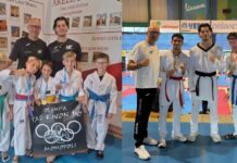 Olympia Taekwondo Monopoli, il team Elefante torna dalla trasferta in Toscana con 5 medaglie