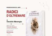 A Monopoli la presentazione di “Radici d’oltremare”, il nuovo romanzo di Osvaldo Marangio